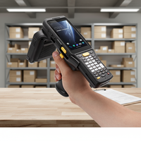 Chainway C61 متين محمول باليد PDA Android 13 2D ماسح الباركود E710 UHF وحدة الذاكرة 4 بوصة شاشة NFC RFID CPU