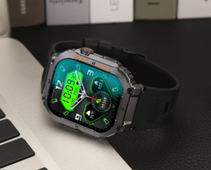 Pantalla Ips de 1,96 pulgadas, banda de silicona de 22Mm, frecuencia cardíaca durante todo el día, control de la salud, datos de sincronización, relojes inteligentes con pantalla cuadrada K57Pro - Product Image 4