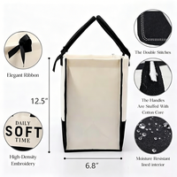 Sac fourre-tout en toile surdimensionné, résistant à l'eau, écologique, personnalisé, laminé, à la mode, pour femme, avec poignées renforcées et robustes, pour usage intensif