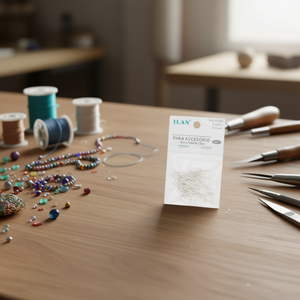 Ilan Broche Para Accesorio 30mm Plateado 120pc - Product Image 2