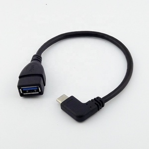 <span class=keywords><strong>สาย</strong></span>แปลงอะแดปเตอร์ <span class=keywords><strong>USB</strong></span> <span class=keywords><strong>Type</strong></span>-<span class=keywords><strong>C</strong></span> ตัวผู้ เป็น <span class=keywords><strong>USB</strong></span> 3.0 ตัวเมีย แบบมุมฉาก 90 องศา รองรับ <span class=keywords><strong>OTG</strong></span> ชาร์จเร็ว 5A <span class=keywords><strong>สาย</strong></span>หุ้มทองแดงแท้ - Product Image 2