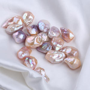 Fournisseur direct du fabricant, perles d'eau douce baroques de 15 à 20 mm, forte brillance, diamant, bus, accessoires semi-finis pour bricolage - Product Image 3