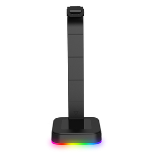 Support pour casque RGB avec chargeur USB, support de bureau pour casque, support pour écouteurs, étagère d'affichage, accessoires pour <span class=keywords><strong>PC</strong></span> de jeu - Product Image 3