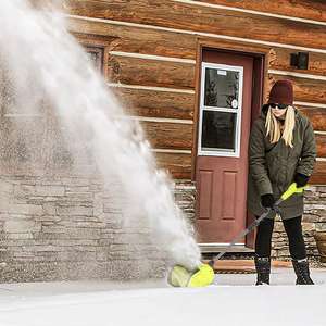 <span class=keywords><strong>Pelle</strong></span> à neige électrique sans fil pliable nouvelle <span class=keywords><strong>souffleuse</strong></span> à piles 4.0 AH pour le déneigement domestique outil ménager pratique - Product Image 2