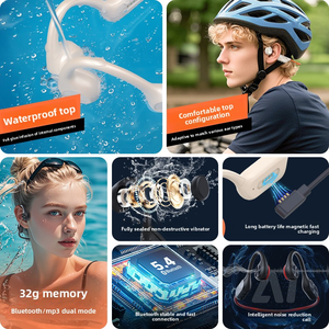 Meilleures ventes d'usine, écouteurs de natation étanches IPX8, écouteurs sans fil <span class=keywords><strong>Bluetooth</strong></span>, <span class=keywords><strong>casque</strong></span> <span class=keywords><strong>à</strong></span> conduction osseuse pour le sport - Product Image 5