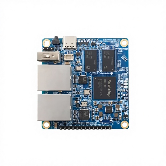 Hot Orange Pi R1 Plus Development Board Expansion Aluminum Heatsink OpenWRT SBC Router Dual GbE Android 9 / Ubuntu / Debian OS