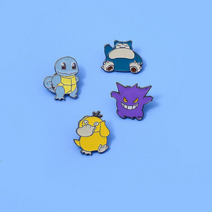 Assorted Gaming Rotating Interactive Hard Metal Pin Mexican Enamel Lapel Badge Custom <strong>Hoodie</strong> With Metal <strong>Pokemoned</strong> Pin - Product Image 1