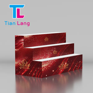 Venta caliente 8ft Straight Expo Show Mesa de promoción Show Evento Peso ligero Montaje rápido LED Step Exhibition Tradeshow Counter - Product Image 6