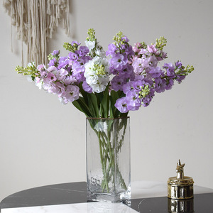 Fleurs artificielles en gros M-1066, Delphinium Ajacis violet de 52 cm, fleur à tige unique, fleur <span class=keywords><strong>violette</strong></span> pour <span class=keywords><strong>la</strong></span> décoration de table et de <span class=keywords><strong>la</strong></span> maison - Product Image 1