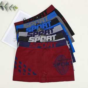 Logo kustom <span class=keywords><strong>uomo</strong></span> boxer mulus celana dalam pria tanpa jahitan boxer sejuk nyaman celana dalam uokin polyester - Product Image 1
