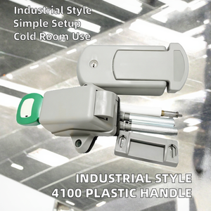 Manija de Puerta para Cuarto Frío de Plástico Estilo Diseño Industrial 4100 con Cerradura y Control Táctil, Diseño Ambidiestro, Fácil Instalación - Product Image 2