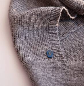 شال نسائي شتوي من الكشمينة مع وشاح مطبوع بنقط مخطط وقبعة للحياكة وشاح هدية أوشحة بغطاء رأس-قسم للكبار - Product Image 5