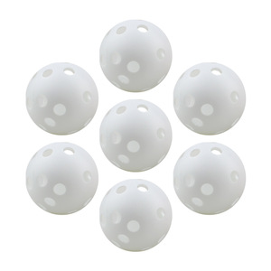 NEW Arrival 72MM Pickleball <b>Baseball</b> Training Customizable PE Hard White 26 Holes Hollow <b>Baseball</b> - Product Image 2