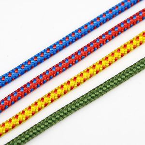 Factory Wholesale Colorful Para Cord 3mm 4mm 5mm Polyester Rope 100% Polyester Cord Tight Texture Wear-Resistant Parachute - Product Image 5