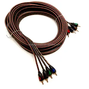 RCA cable 3/5 meters with 4Male-4Male rca connectors