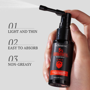 เซรั่มบำรุงเส้นผมและเครา KORMESIC 30 มล. ขายส่ง เซรั่มออร์แกนิคเคราติน ซ่อมแซมเส้นผมที่เสียหาย ป้องกันผมร่วง กระตุ้นการเจริญเติบโตของเส้นผม - Product Image 2