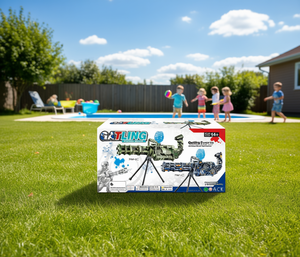 Pistola de agua eléctrica Gatling 7707-3 de plástico, juguete para niños para jugar al aire libre - Product Image 2