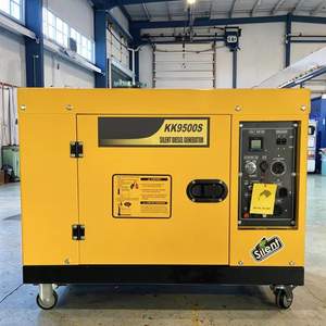 Générateur Diesel Super Silencieux 5kw 5KVA 10kw 15kw 15KVA 30kw 50kw 100kw 200kw en Cuivre Pur Refroidi par Air 220v/230v/380V 50/60HZ - Product Image 1