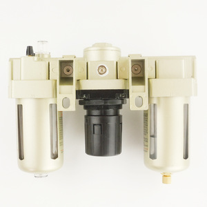 Filtro de Aire JINEN de Triple Unidad con Elemento de Cobre de 4 Puntos y Manómetro, Piezas Neumáticas - Product Image 2