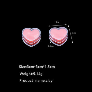 Hot New Style Coeur En Forme De Colle Argile Boîte De Rangement 5d Diy Diamant Peinture Mosaïque Diamant Broderie Point Perceuse Accessoires Argile - Product Image 2