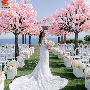 Árbol de Flores de Cerezo Rosadas Artificiales 'Fairytale Full Bloom' 2026, Tamaño Personalizado, Planta de Sakura para Decoración de Bodas y Fiestas - Product Image 1