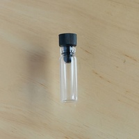 Mini flacons d'échantillons de parfum en verre 0,5 ml 1 ml 2 ml 3 ml, flacons vides pour huiles essentielles, distributeur de voyage rechargeable pour parfums