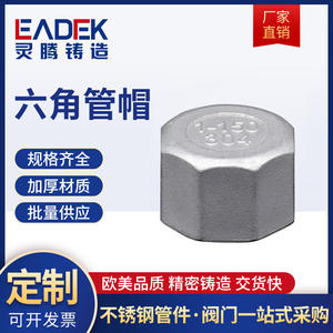 Tapón Hexagonal de Acero Inoxidable 304 y 316 con Rosca Interna Multifacetada, Tapón de Rosca Interna y Tapón para Tubería - Product Image 3