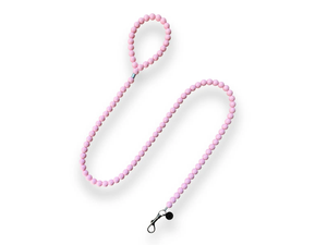 Correa para Perro con Cuentas, Color Rosa Pastel, Diseño Único, Hecha a Mano, para Cachorros y Gatos - Product Image 5