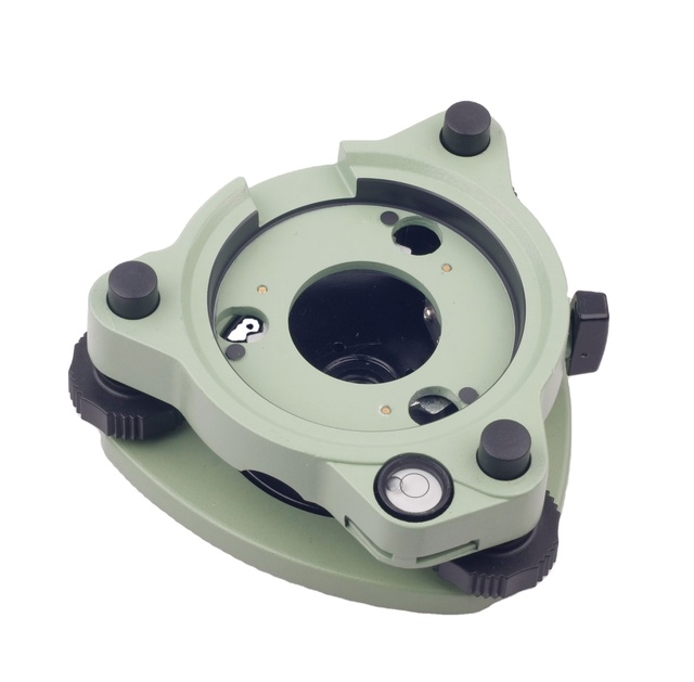 New Surveying Three-Jaw Green Tribrach Aluminum Material Optical Plummet GEOBOK Brand Accuracy 0.1 6 Months Warranty China