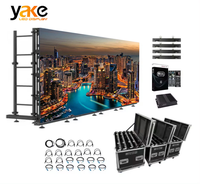 Écran LED portable Yake pour extérieur, étanche, P2.6 P2.9 P3.91, mur vidéo haute luminosité pour événements et expositions