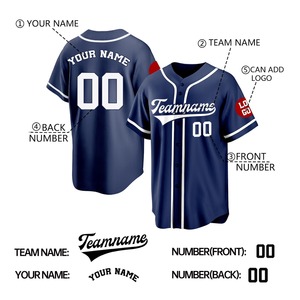Chemises de baseball en gros pour jeunes, hommes et femmes, à boutons, sublimées, rétro, vierges, personnalisables - Product Image 3