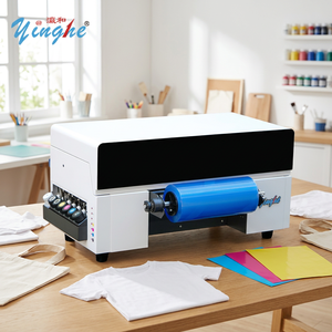 Imprimante jet d'encre UV DTF numérique automatique de haute qualité YingHe, format A3, tête d'impression DX7, imprimante rouleau-à-roule pour film AB/TPU - Product Image 1
