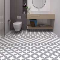 Lujo autoadhesivo Pvc plástico piso pegatina impermeable Peel and Stick suelo vinilo Lvt piso azulejo