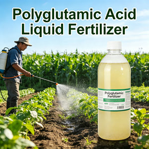 Acido Poliglutammico e Materiale Organico, Fertilizzante Biologico Liquido 100% Idrosolubile Marca MIDI, Promuove la Crescita delle Piante e la Salute del Suolo - Product Image 4