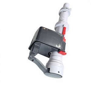 Vanne de chasse d'eau universelle en spirale Yuanlang 20CM pour utilisation avec les composants du réservoir de toilettes. - Product Image 5