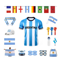 Camiseta Deportiva Gahumi 2026 para Fanáticos del Fútbol de Canadá, México, Estados Unidos y Argentina, Nueva Llegada, Secado Rápido
