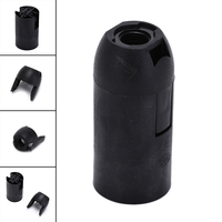 Douille de lampe en plastique E14/E27 la plus populaire pour lampes à sel, bases de lampes, catégorie de produits