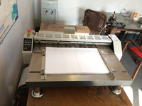 Machine professionnelle de perforation et de rainurage de papier électrique multifonction