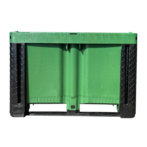 Bac à palettes en <span class=keywords><strong>plastique</strong></span> solide de 600 <span class=keywords><strong>litres</strong></span>, empilable et emboîtable, conteneur à palettes 1200*1000*790mm, grand bac à palettes en <span class=keywords><strong>plastique</strong></span> pour liquides - Product Image 3