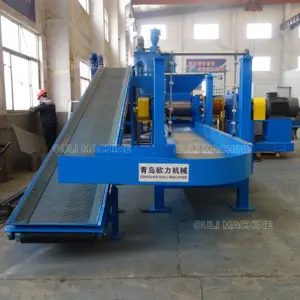 Pyrolysis Oil Waste Tire Recycling Production Line, Tire Shredder Waste Recycling Machinery