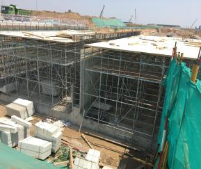 고강도 ABS 플라스틱 프레임워크 기둥 조절식 사각 기둥 거푸집 시스템 - Product Image 4