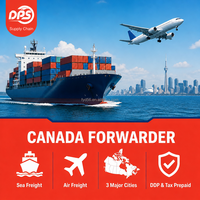 Transport maritime et aérien multimodal de Chine vers le Canada, service de transitaire DDP porte-à-porte, service de fret express mondial