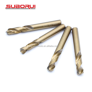 Suborui din1897 <span class=keywords><strong>HSS</strong></span> co hoàn toàn mặt đất thẳng Shank ngắn M35 kim loại xoắn khoan <span class=keywords><strong>bit</strong></span> cho kim loại thép không gỉ khoan - Product Image 4