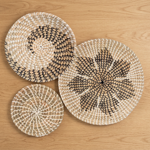 <b>Top</b> Selling Modern Art Antique Minimalist Seagrass Plastic <b>Strings</b> Hanging Wall Baskets Home Wall Decor DHT HANDICRAFT Vietnam - Product Image 2