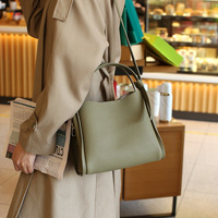 Sacs à main élégants en cuir véritable pour filles, sacs à main quotidiens à bandoulière pour femmes, sacs à main vintage de bureau pour femmes