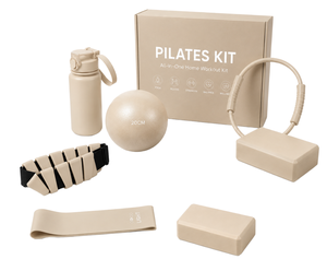 YX Dropshipping Wholesale <b>Pilates</b> <b>Yoga</b> Set Stock Custom Logo 20cm Mini Ball <b>Yoga</b> Ring Portable EVA Fitness Accessories Kit - Product Image 1