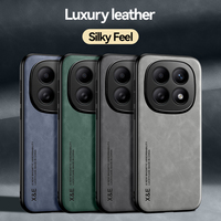 Coque Arrière en Cuir Personnalisée Antichoc Peau de Mouton Pour Xiaomi Redmi Note 15 14 13 12 11 10 4G 9 8 Pro Plus 5G 12S 11S 10S