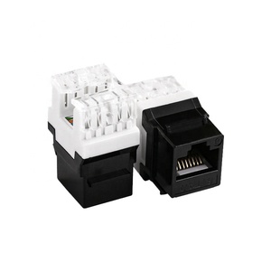 Cat6 Modular <span class=keywords><strong>RJ45</strong></span> CAT6 <span class=keywords><strong>Keystone</strong></span> Jack với bảo vệ <span class=keywords><strong>toolless</strong></span> 8P8C <span class=keywords><strong>Keystone</strong></span> mô-đun UTP Cat6 Ethernet kết nối - Product Image 5