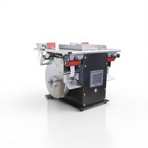 Best Seller Semi Automatic Small Carton Box Right Angel Corner 90 Degree Stick Packing <b>Sticker</b> Sealing and Labeling <b>Machine</b> - Product Image 1