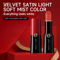 Kit de Rouge à Lèvres Mat Velours Nude Rose, Végan, Imperméable, Couleurs Inaltérables, Anti-transfert, Conception Marque Privée